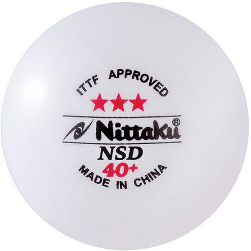 Tafeltennisbal NSD 40+ - set van 3 - Nittaku Tafeltennisbal NSD 40+ - set van 3 - Nittaku
