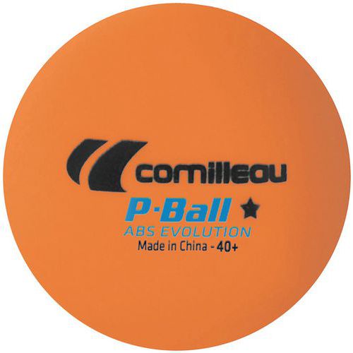 Tafeltennisbal P-ball Evolution Oranje - Cornilleau