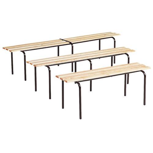 Banc bois empilable