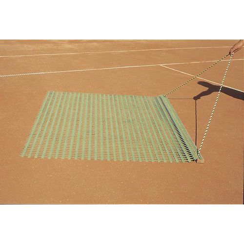 Sleepnet in pvc voor gravel tennisbaan Sleepnet in pvc voor gravel tennisbaan