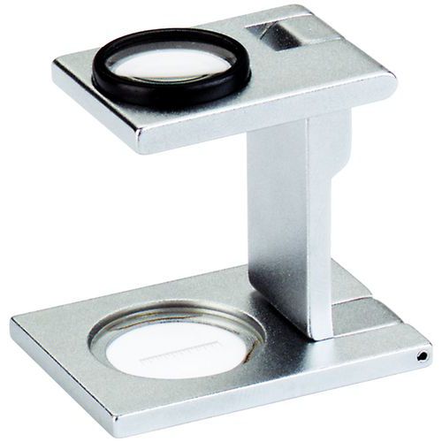 glazen schijf met schaalverdeling op 10 mm in 0,1 glazen schijf met schaalverdeling op 10 mm in 0,1