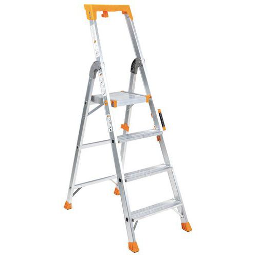 Professionele trap van aluminium - Manutan Expert