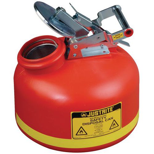 Bidon de sécurité - Capacité 8 L - Couvercle inox Bidon de sécurité - Capacité 8 L - Couvercle inox