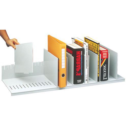 Trieur vertical à séparateur amovible pour armoire - Gris - Paperflow