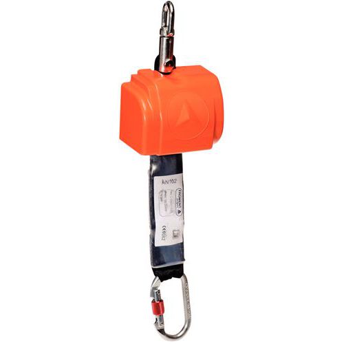 Valbeveiliging met automatische lijnspanner - Minibloc Valbeveiliging met automatische lijnspanner - Minibloc