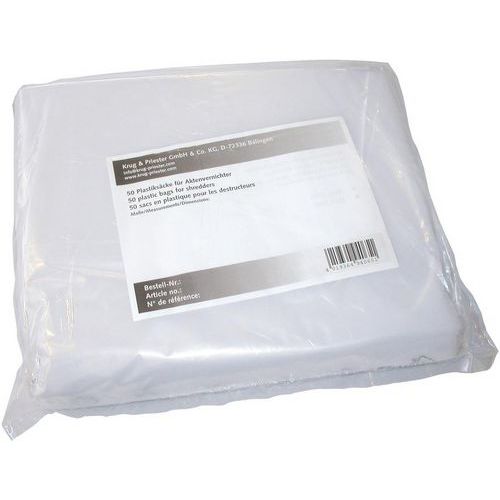 Plastic zakken 400 l voor papiervernietiger - Ideal Plastic zakken 400 l voor papiervernietiger - Ideal