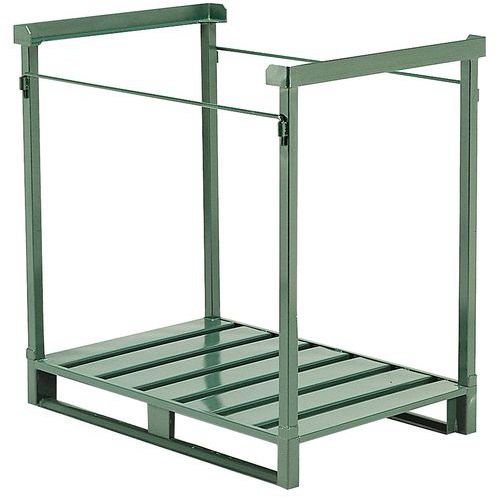 Gelakt stalen palletkist Londines - vast Gelakt stalen palletkist Londines - vast