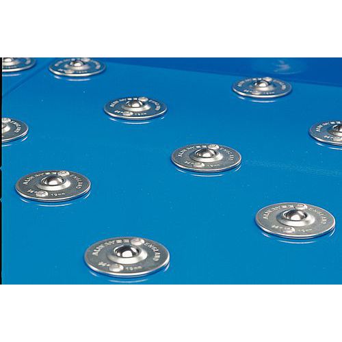 Kogeltafel voor rollenbanen - Standaardmodel