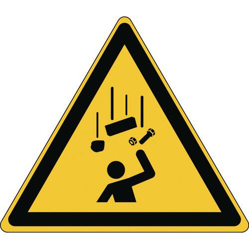 Panneau danger - Chute objets - Rigide Panneau danger - Chute objets - Rigide