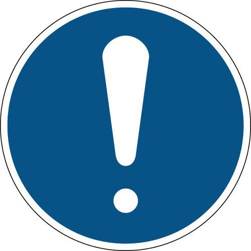 Panneau obligation - Signal général obligation - Rigide - Brady Panneau obligation - Signal général obligation - Rigide - Brady