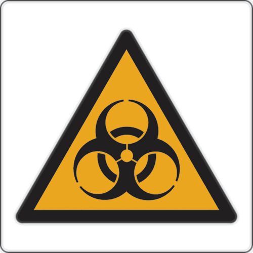Waarschuwingsbord - Biologisch gevaar - Aluminium Waarschuwingsbord - Biologisch gevaar - Aluminium