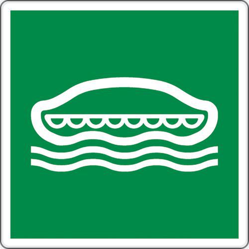 Evacuatiebord - Reddingsboot - Aluminium