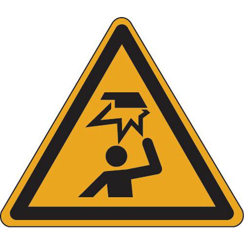Waarschuwingsbord - Obstakel in de lucht - Aluminium Waarschuwingsbord - Obstakel in de lucht - Aluminium