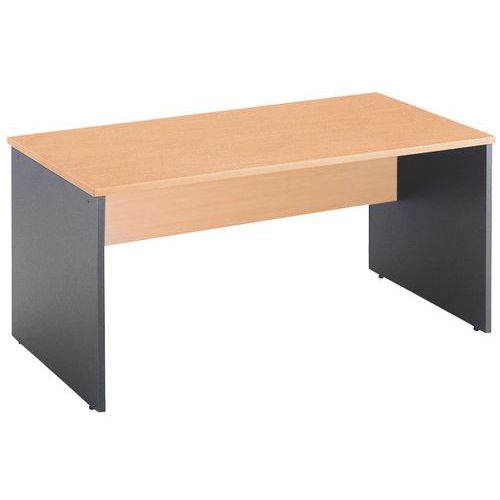 Recht bureau Office II - Onderstel met wangen Recht bureau Office II - Onderstel met wangen