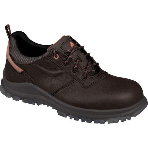 Chaussures de sécurité basses cuir pleine fleur CARAVELLES3SRC - Delta Plus Chaussures de sécurité basses cuir pleine fleur CARAVELLES3SRC - Delta Plus