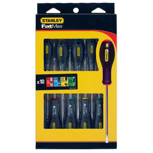 schroevendraaierset FatMax® phillips, pozi en torx - set a 10 stuks schroevendraaierset FatMax® phillips, pozi en torx - set a 10 stuks