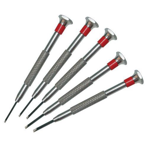 Horlogemakerschroevendraaierset 5-delig - Stanley Horlogemakerschroevendraaierset 5-delig - Stanley