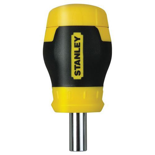 Jeu de 6 embouts avec tournevis boule bimatière - Stanley Jeu de 6 embouts avec tournevis boule bimatière - Stanley