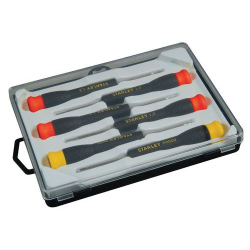 Precisieschroevendraaierset 6-delig- Stanley