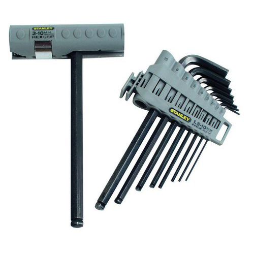 Hex stiftsleutelset - 9-delig - Stanley Hex stiftsleutelset - 9-delig - Stanley