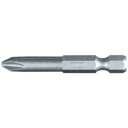 Lames de vissage longue 1/4 phillips PH2 50mm - Stanley Lames de vissage longue 1/4 phillips PH2 50mm - Stanley