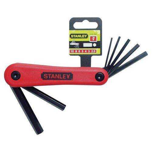 Stiftsleutelset Pro 7-delig - Stanley
