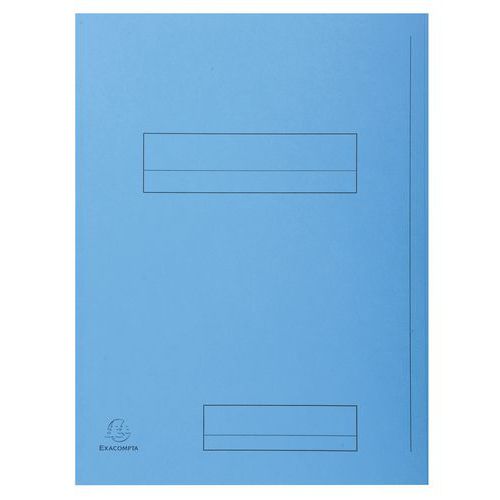 Chemise 2 rabats avec cadre d'indexage Super 250 - Format 24 x 32 cm Chemise 2 rabats avec cadre d'indexage Super 250 - Format 24 x 32 cm