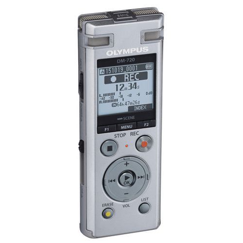 Digitale dictafoon - Olympus - DM-720 Digitale dictafoon - Olympus - DM-720