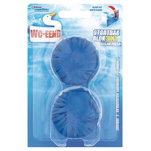 Stortbak-Blok Duo WC-eend Marine