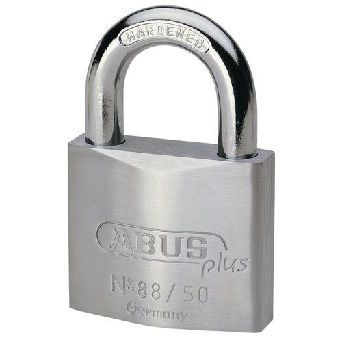 Hangslot Abus Plus serie 88 - gelijksluitend - 2 sleutels Hangslot Abus Plus serie 88 - gelijksluitend - 2 sleutels