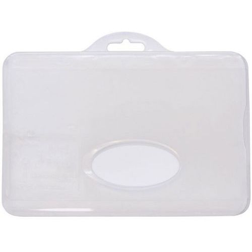 Porte-badge Rigide Transparent Pour Carte D'identité (paysage) (86 Mm X