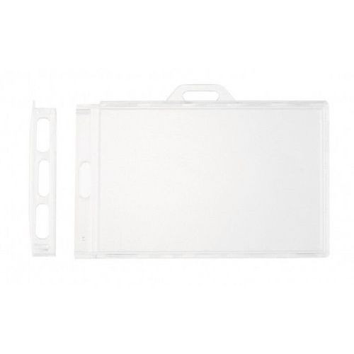 Porte-badge verrouillable ou à fermeture définitive-Lot de 100-Sogedex Porte-badge verrouillable ou à fermeture définitive-Lot de 100-Sogedex