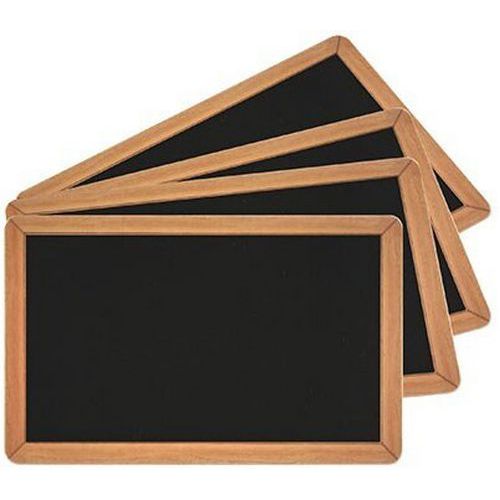 Carte PVC pré-imprimée effet ardoise brillant - Paquet de 100 -Sogedex Carte PVC pré-imprimée effet ardoise brillant - Paquet de 100 -Sogedex