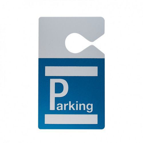 Badge parking avec accroche rétroviseur - Paquet de 100 - Sogedex Badge parking avec accroche rétroviseur - Paquet de 100 - Sogedex