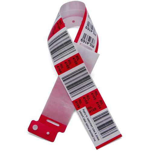 Bracelet Hôpital Barcode Plus - Paquet de 10 - Sogedex Bracelet Hôpital Barcode Plus - Paquet de 10 - Sogedex