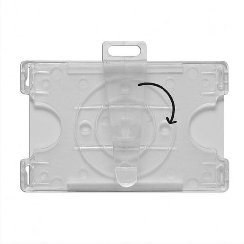Kit 12 Pièces : Porte-badge Rétractable Et Protège-carte Transparent Pour Infirmières, Enseignants, Personnel De Bureau