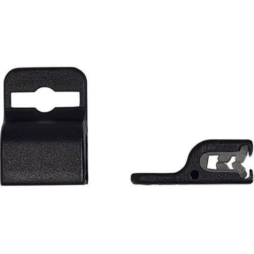 Attache porte-badge Grip Plastique - Noir - Paquet de 100 - Sogedex Attache porte-badge Grip Plastique - Noir - Paquet de 100 - Sogedex