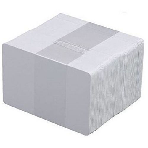 Carte vierge PVC - blanc - Paquet de 500 - Sogedex Carte vierge PVC - blanc - Paquet de 500 - Sogedex