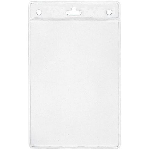 Porte-badge A6 souple transparent - Paquet de 100 - Sogedex Porte-badge A6 souple transparent - Paquet de 100 - Sogedex