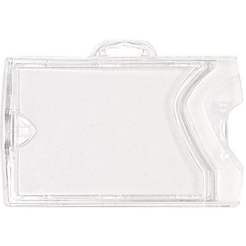 Badgehouder stevig 2 in 1 - horizontaal/verticaal - set 100 - Sogedex Badgehouder stevig 2 in 1 - horizontaal/verticaal - set 100 - Sogedex