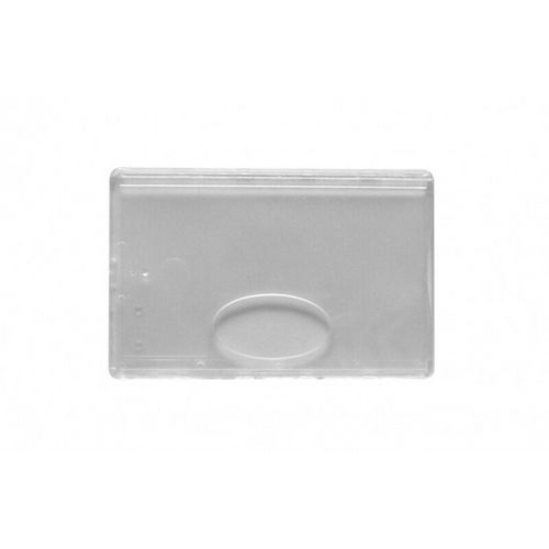 Etui-carte - 1 face cristale / 1 face dépolie - Paquet de 100 -Sogedex Etui-carte - 1 face cristale / 1 face dépolie - Paquet de 100 -Sogedex
