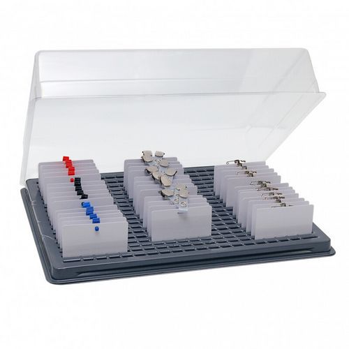 Plateau de rangement pour badges - Paquet de 10 - Sogedex Plateau de rangement pour badges - Paquet de 10 - Sogedex