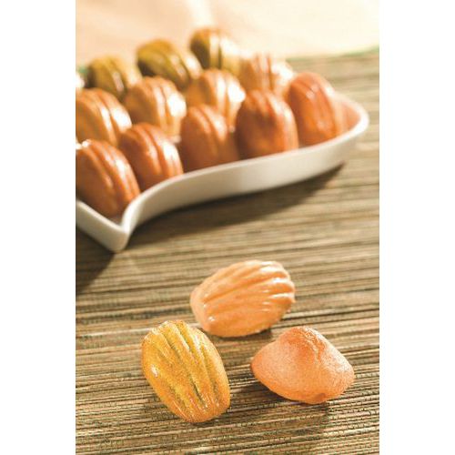 Mini-madeleine uit restauratief Flexipan Mini-madeleine uit restauratief Flexipan
