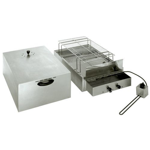 Rookoven rvs 2 niveaus Rookoven rvs 2 niveaus