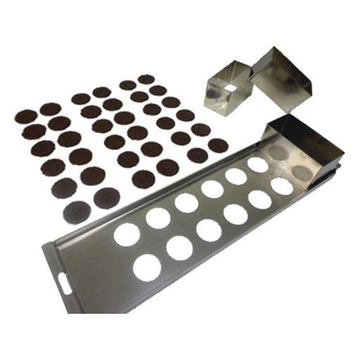 Chocolade schijf en tegelset