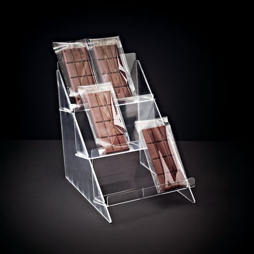 Verkoopstandaard met 3 plateaus Verkoopstandaard met 3 plateaus