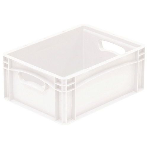 Stapelbaar dichte bak wit 400 x 300 mm Stapelbaar dichte bak wit 400 x 300 mm