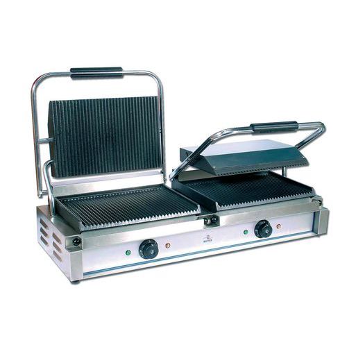 Grill à viande - panini double ecoline_Matfer Grill à viande - panini double ecoline_Matfer