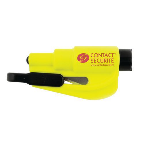 Brise-vitre coupe-ceinture jaune Resqme