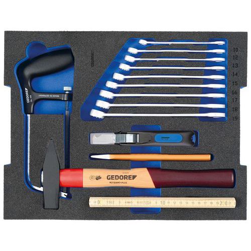 Composition d'outils en L-Boxx 1100 CT2-Basic - Gedore Composition d'outils en L-Boxx 1100 CT2-Basic - Gedore